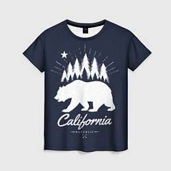 Футболка женская California Republic, цвет: 3D-принт