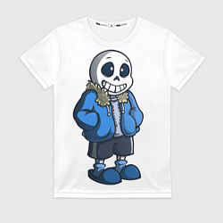 Футболка женская Undertale, цвет: 3D-принт