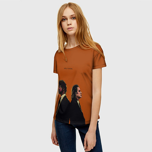 Женская футболка Pulp Fiction / 3D-принт – фото 3