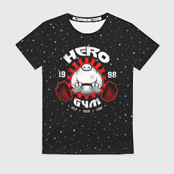 Футболка женская Hero Gym, цвет: 3D-принт