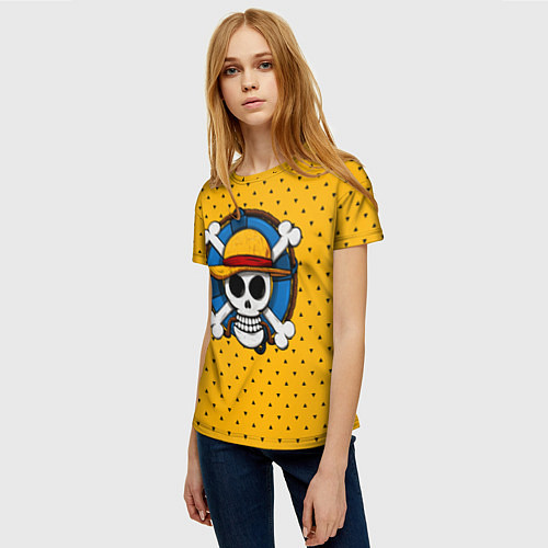 Женская футболка One Pirate / 3D-принт – фото 3