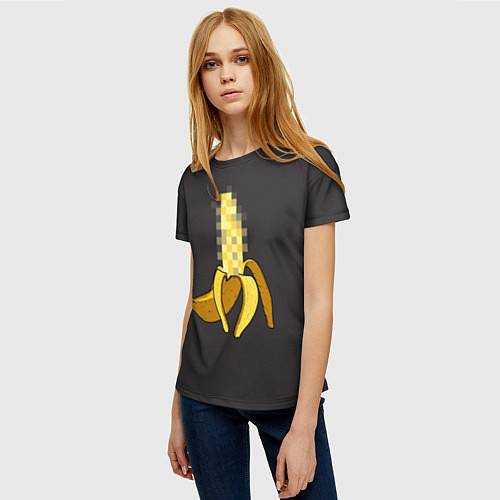 Женская футболка XXX Banana / 3D-принт – фото 3