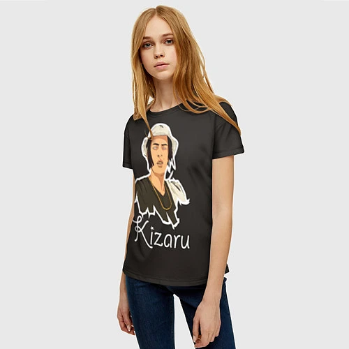 Женская футболка Kizaru / 3D-принт – фото 3