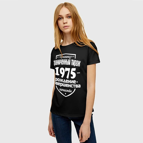 Женская футболка Рождение совершенства 1975 / 3D-принт – фото 3