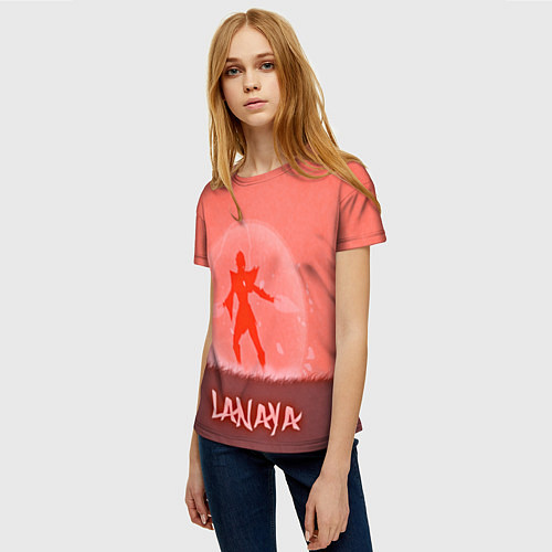 Женская футболка LANAYA / 3D-принт – фото 3