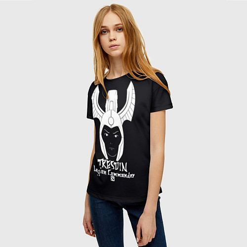 Женская футболка Tresdin: Legion commander / 3D-принт – фото 3