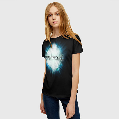Женская футболка Evanescence Explode / 3D-принт – фото 3