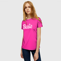 Футболка женская Барби, цвет: 3D-принт — фото 2