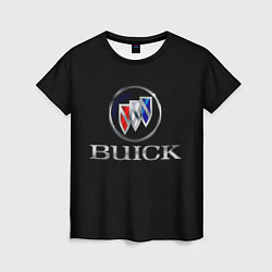 Футболка женская Buick, цвет: 3D-принт