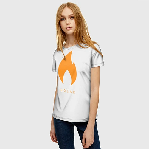 Женская футболка Destiny: Solar / 3D-принт – фото 3