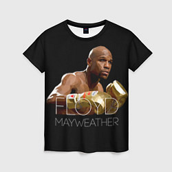 Футболка женская Floyd Mayweather, цвет: 3D-принт