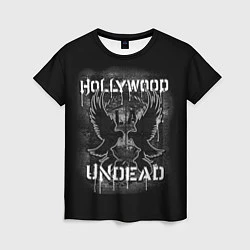 Футболка женская Hollywood Undead: LA, цвет: 3D-принт