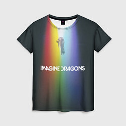 Футболка женская Imagine Dragons, цвет: 3D-принт