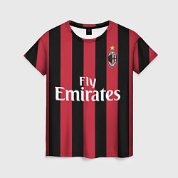 Футболка женская Milan FC: Form 2018, цвет: 3D-принт