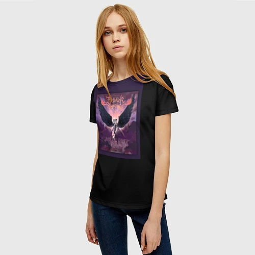Женская футболка Dethklok: Angel / 3D-принт – фото 3