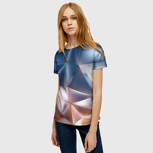 Женская футболка Abstract / 3D-принт – фото 3