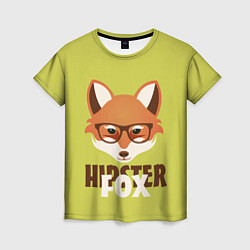 Женская футболка Hipster Fox