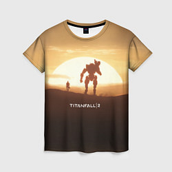 Футболка женская Titanfall 2: Sunrise, цвет: 3D-принт