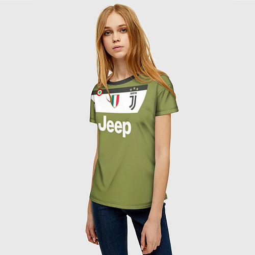 Женская футболка Juventus FC: Dybala Bonus 17/18 / 3D-принт – фото 3