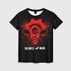 Футболка женская Gears of War: Red Skull, цвет: 3D-принт