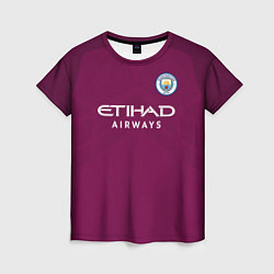 Футболка женская Man City FC: Away 17/18, цвет: 3D-принт