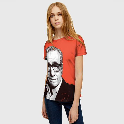 Женская футболка Мартин Скорсезе / 3D-принт – фото 3