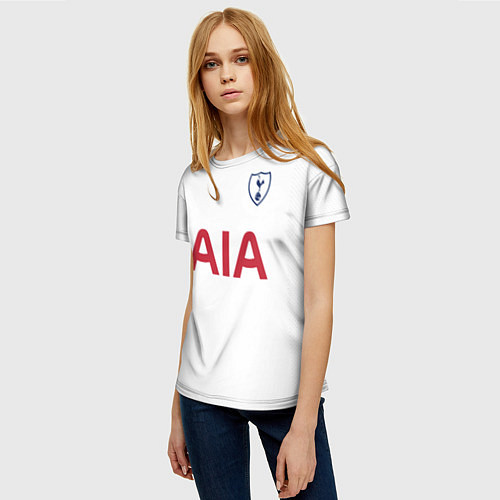 Женская футболка Tottenham FC: Kein Home 17/18 / 3D-принт – фото 3