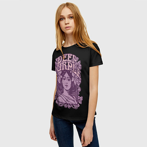 Женская футболка Deep Purple / 3D-принт – фото 3