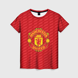 Футболка женская FC Manchester United: Creative, цвет: 3D-принт