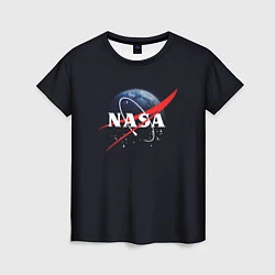 Футболка женская NASA: Black Space, цвет: 3D-принт