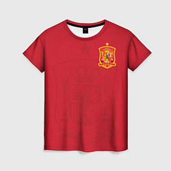 Женская футболка Сборная Испании