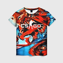 Женская футболка CS:GO Beast Rage