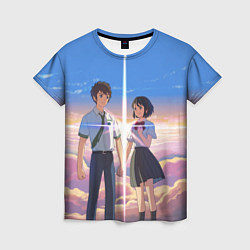 Футболка женская Your Name, цвет: 3D-принт