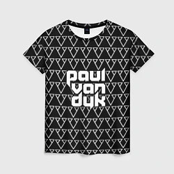 Футболка женская Paul Van Dyk, цвет: 3D-принт