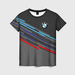 Футболка женская BMW BRAND COLOR, цвет: 3D-принт