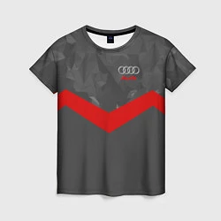 Футболка женская Audi: Poly Sport, цвет: 3D-принт