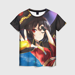 Женская футболка Megumin