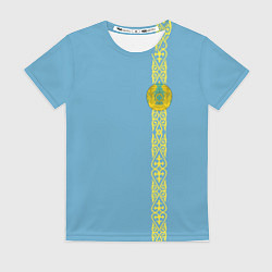 Женская футболка I Love Kazakhstan
