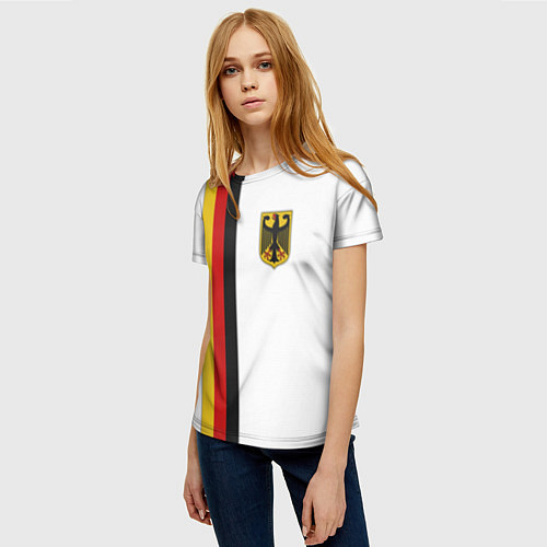 Женская футболка I Love Germany / 3D-принт – фото 3
