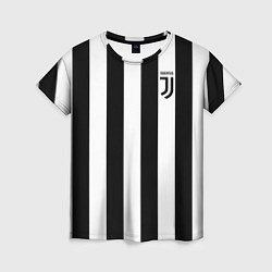 Футболка женская FC Juventus, цвет: 3D-принт