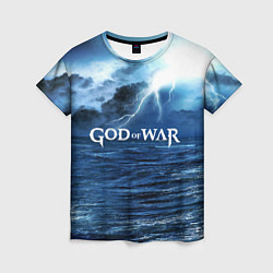Футболка женская God of War: Sea ​​rage, цвет: 3D-принт