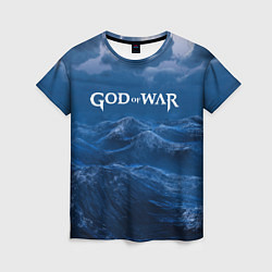 Футболка женская God of War: Rage of the waves, цвет: 3D-принт