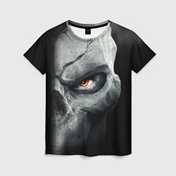 Футболка женская Darksiders Skull, цвет: 3D-принт