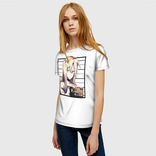 Женская футболка Rachel Gardner / 3D-принт – фото 3