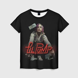 Футболка женская Lil Pump, цвет: 3D-принт