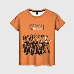 Футболка женская Orange is the New Black, цвет: 3D-принт