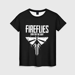 Футболка женская Fireflies: White Logo, цвет: 3D-принт