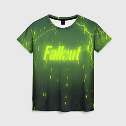 Женская футболка Fallout: Radiation Storm