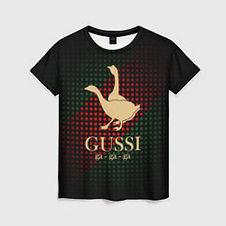 Футболка женская GUSSI EQ Style, цвет: 3D-принт