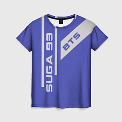 Футболка женская BTS: Suga 93, цвет: 3D-принт